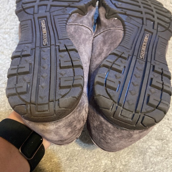 Skechers Brown Suede Relaxed Fit Memory Foam Loafers Women’s  Size 8.5 Shoes - Picture 7 of 15